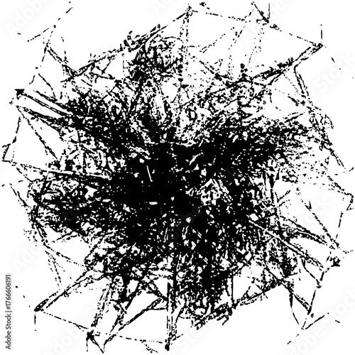 Explosion Effect radiates energy in abstract design