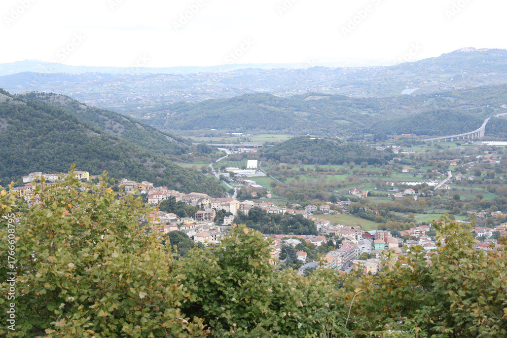 Fototapeta premium Il borgo irpino di Montella (AV)