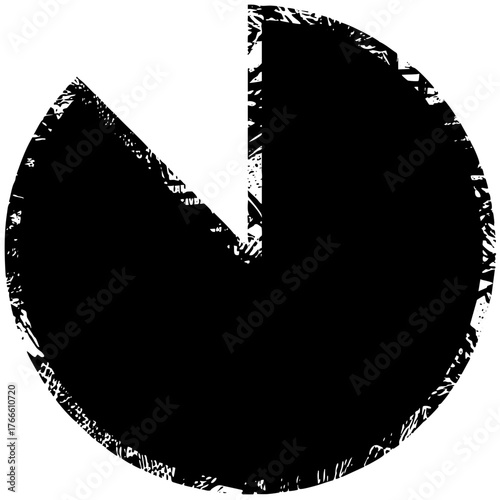 Pie chart illustrates data analysis in business reports