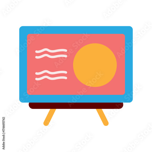 chalkboard with doodle