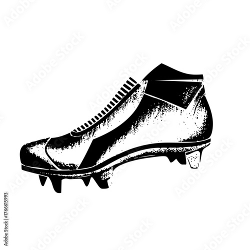Football Boot Illustrates Power in Stadium
