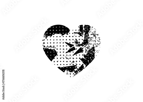 Heart Breaks Apart Texture