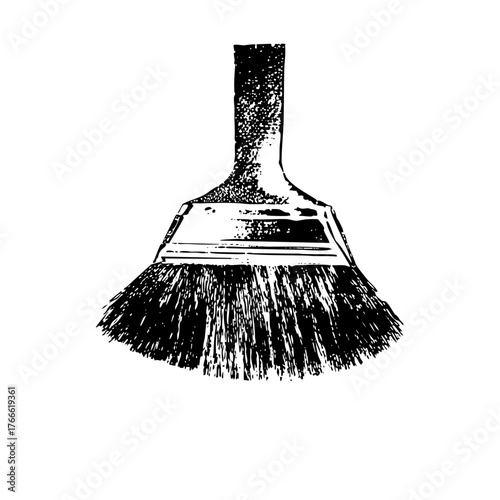 Broom Sweeps in Domestic Setting