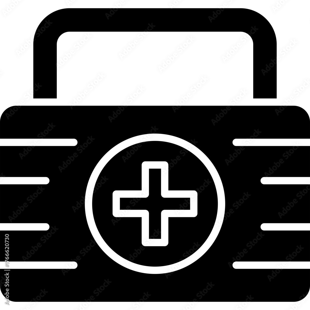 Fototapeta premium First Aid Kit Icon