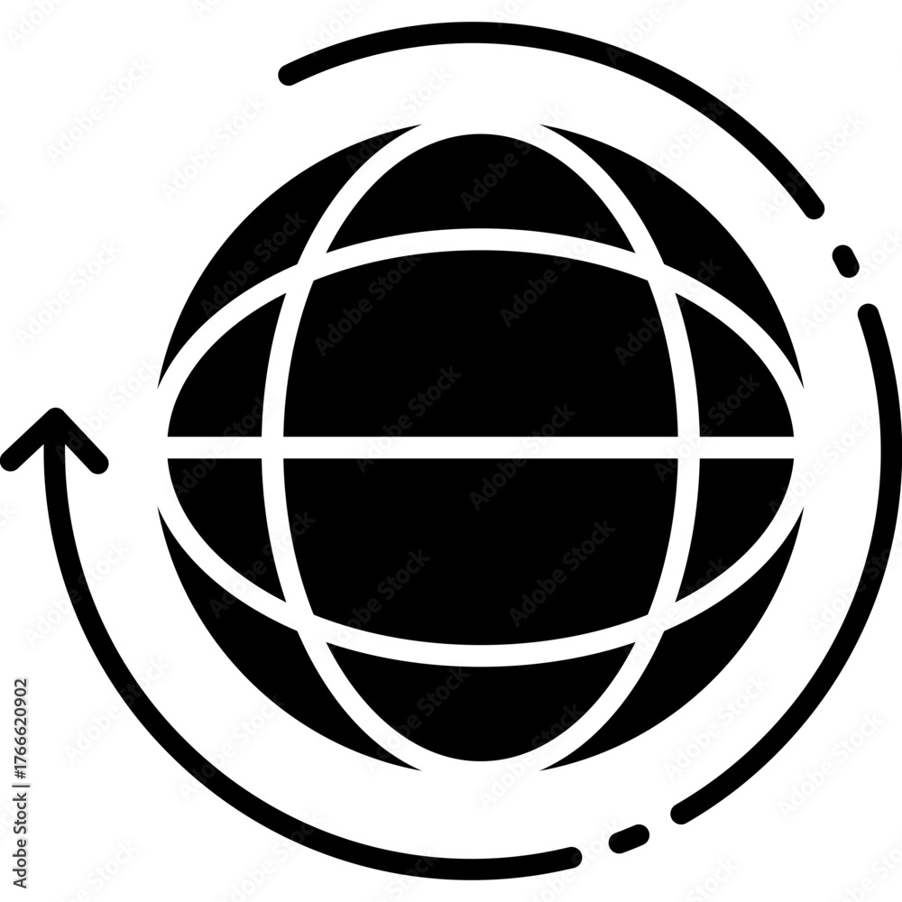 Fototapeta premium World Icon