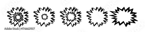 Doodle vector stars .Shooting and falling stars. Set of comic manga hand drawn line elements. Comic effect shape. Character graphic movement effects emotion. Doodle shine sunburst. Vector illustration