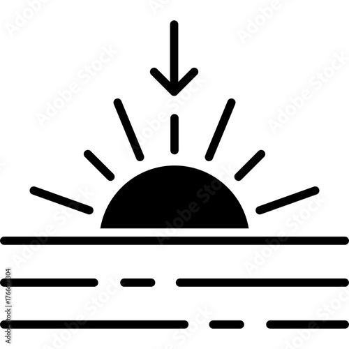 Sunset Icon