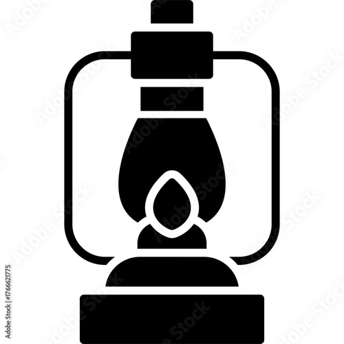 Oil Lamp Icon