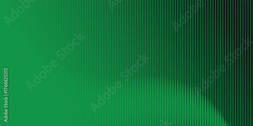 green creative dynamic diagonal parallel slanted lines. vector illustration. creative gradient background