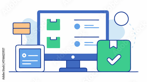 An interactive checkout screen with a summary of items promotional code input and delivery time options highlighted.