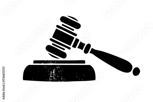 Gavel Strikes Justice in Legal Proceedings