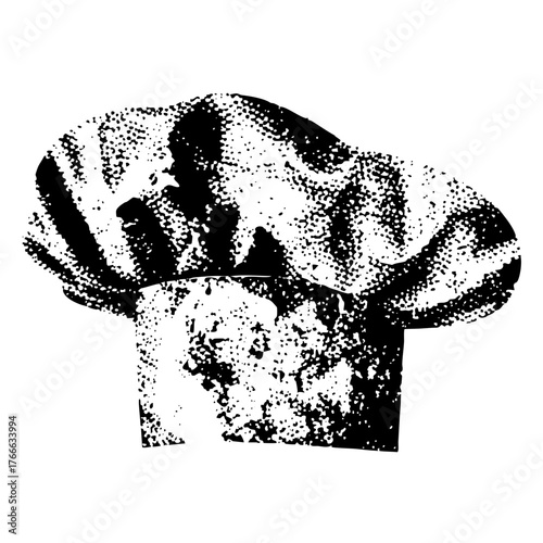 Chef Hat Illustrates Culinary Expertise in Restaurant Design