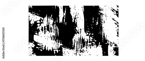 Brushstrokes explode with abstract energy in a modern art composition