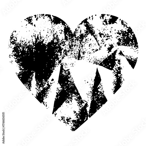 Heart Breaks Apart Texture