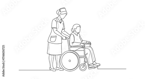 Nurse helping elderly stand up from chair, medical assistance and caregiving support for senior rehabilitation and mobility aid