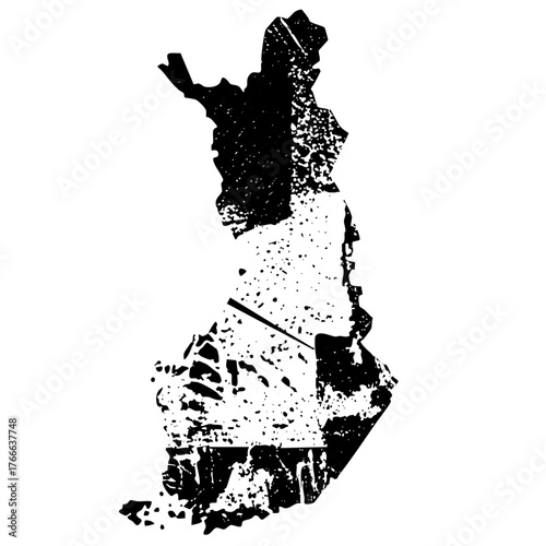 Finland Map Illustrates Geography in Nordic Countries