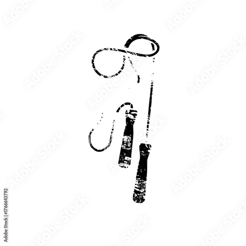 Whip Cracking Action in Western Landscape