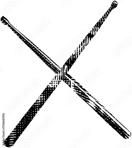 Baseball bats geometric