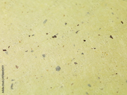 ボケ感の美しい　和紙 黄色