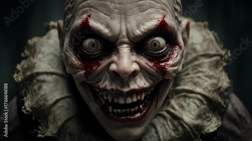 Nightmare Clown - A Terrifying Descent into Madness and Fear.
