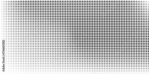 Grunge halftone gradient background. Faded grit noise texture. White and black sand wallpaper. Retro pixelated backdrop. Anime or manga style comic overlay.