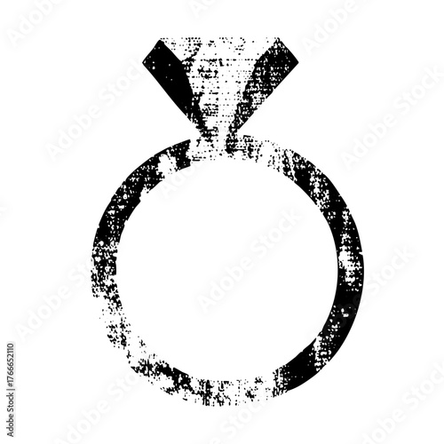 Engagement ring commitment in a romantic proposal