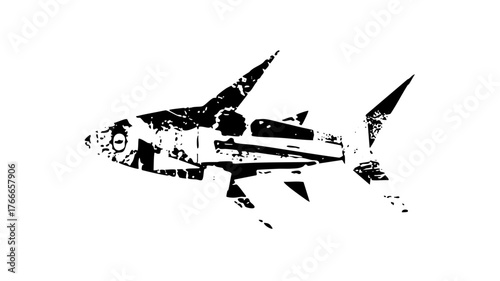 Shark Attacks Surface in Ocean Depths