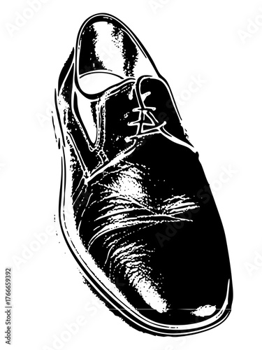 Dress Shoe Illustrates Elegance in Formalwear