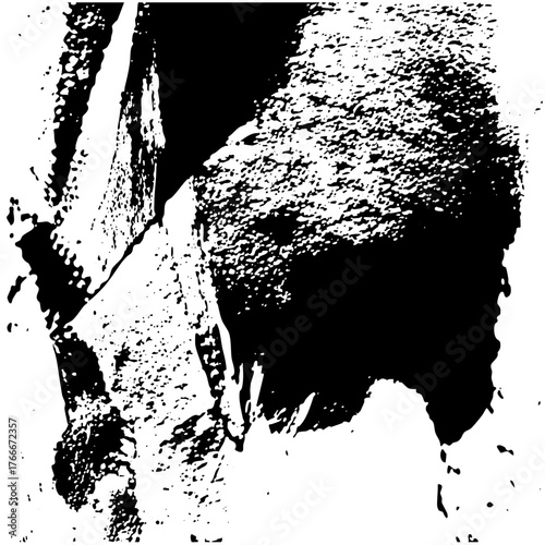 Portrait texture in abstraction