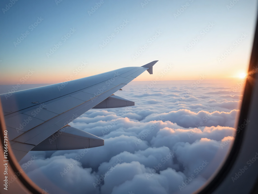 Obraz premium view from the plane