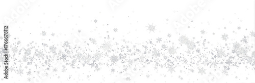 png Christmas winter snow overlay with gold brocade border, sparkling snowflakes, icy frost decorations, festive ornaments, and magical holiday themed winter background