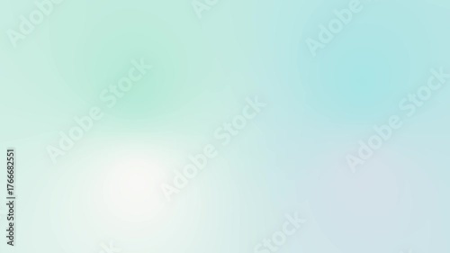 Seamless loop A soft, ethereal gradient of pastel blue and green hues blending seamlessly.