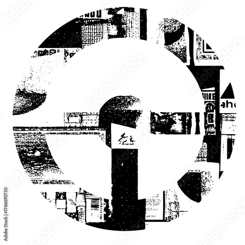 Cubist face explores abstraction in modern art