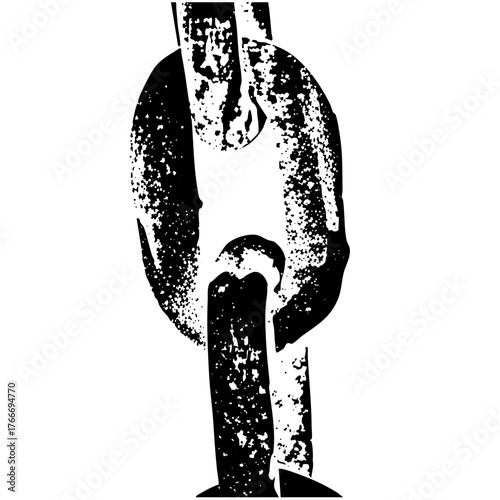 Raised fist protests injustice in a social movement