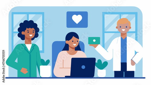 Telehealth consultations taking place within smart home environments where virtual assistants facilitate health checkups and medication reminders.