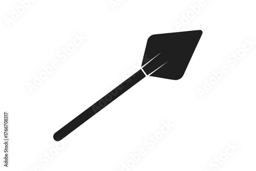 spatula icon flat silicone cooking kitchen baking utensil tool