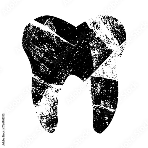 Broken Tooth Illustrates Damage in Dental Healthcare