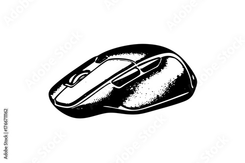 Computer mouse technology in a modern office