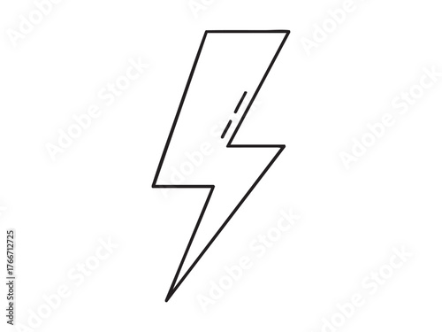 high voltage sign vecor illustration