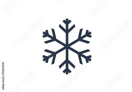 Embrace the chill A Natal celebration with a snowflake, a symbol of winter's elegance, offering a fresh, frosty natal theme for festive designs