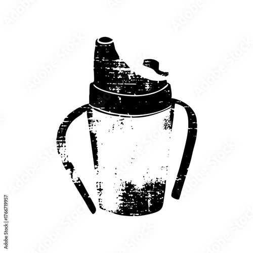 Sippy cup distress in a child’s room