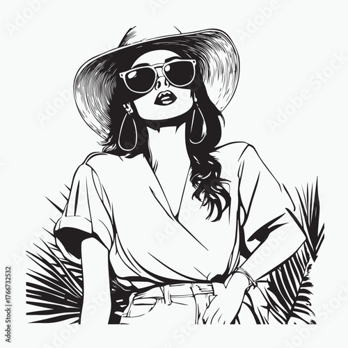 girl in sunglasses