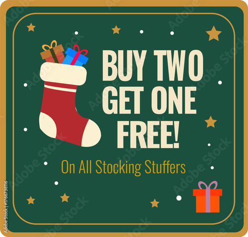 Christmas Stocking Stuffer, buy two get one free