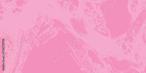 pink abstract texture vector background with dark spots, nets, lines and scratches