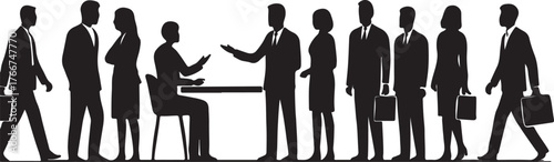 set of kitchen knives vector illustration