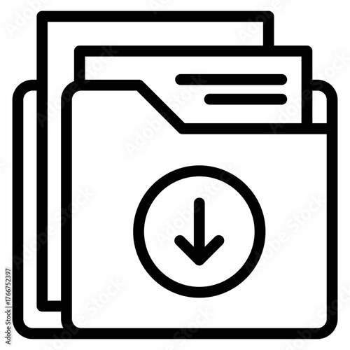 download folder icon