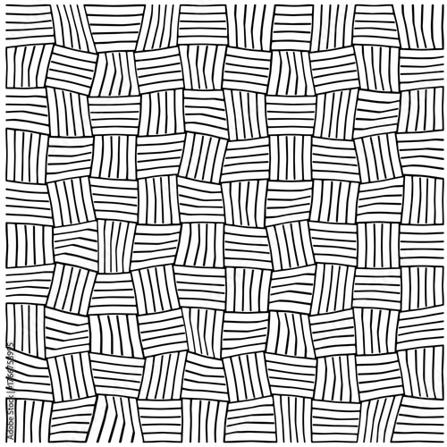  Abstract texture for fabric print, card, table cloth, furniture, banner, cover, invitation, decoration, wrapping. seamless repeating pattern.Black and white pattern.
