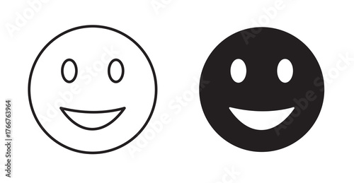 Smiling face icon