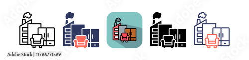 Furniture Factory multiple icon