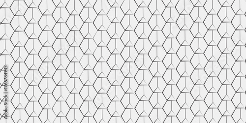 Abstract cube hexagon shape background. Vector banner design. Hexagons pattern.